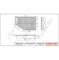 Фільтр повітряний DR!VE+ (DP1110100459)