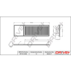 Фільтр повітряний DR!VE+ (DP1110100465)