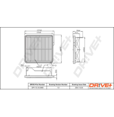 Фільтр повітряний DR!VE+ (DP1110100468)