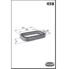 Air cleaner Mecafilter (EL3556)