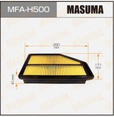 Air cleaner Masuma (MFAH500)