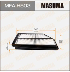 Air cleaner Masuma (MFAH503)