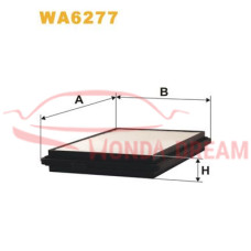 Air cleaner WIX (WA6277) - 3