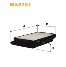 Air cleaner WIX (WA6281)