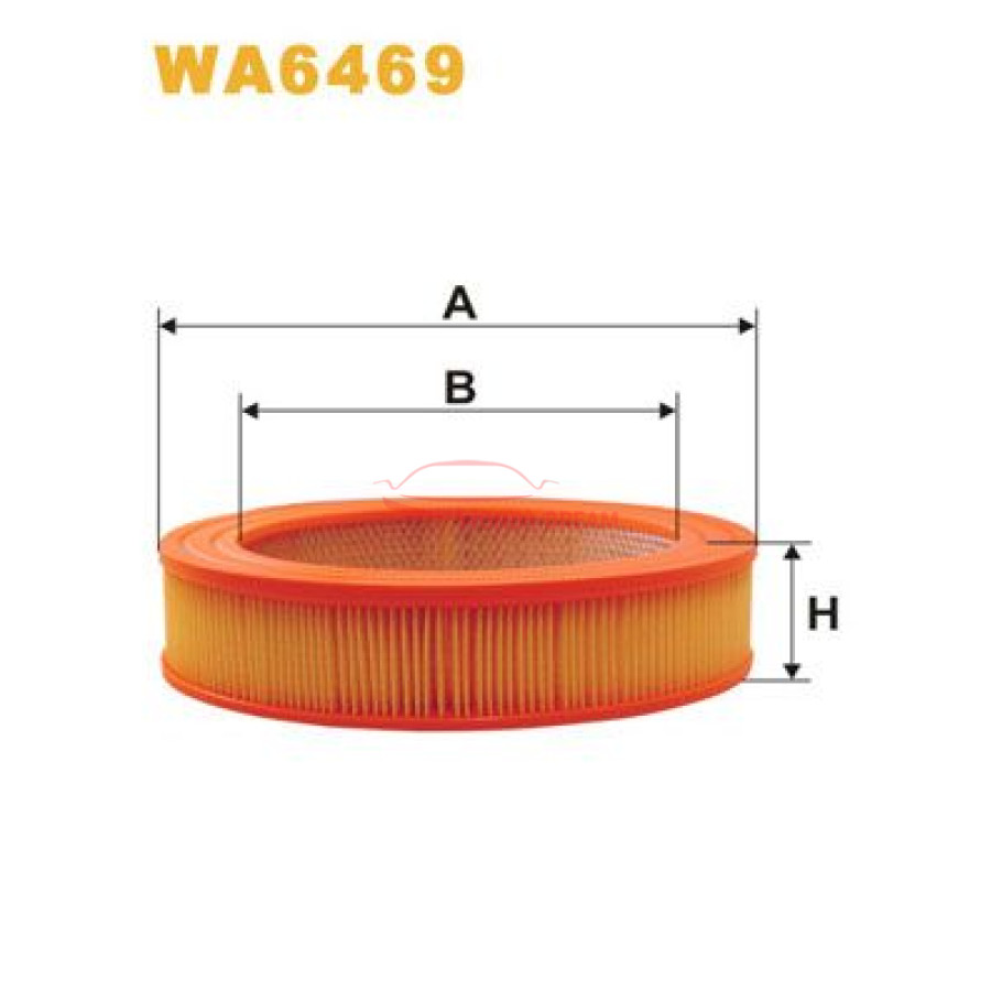 Air cleaner WIX (WA6469) - 1