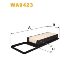 Air cleaner WIX (WA9423)