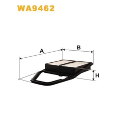 Air cleaner WIX (WA9462)