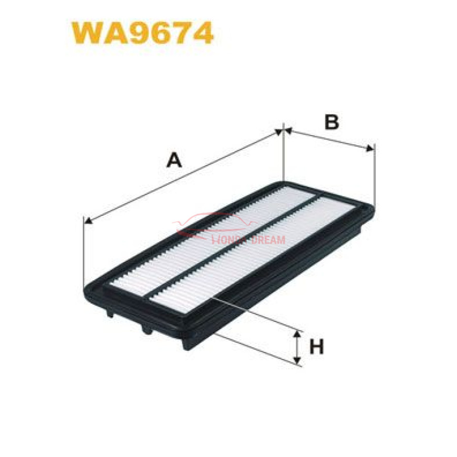 Фільтр повітряний WIX (WA9674) - 1