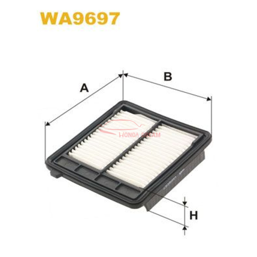 Фільтр повітряний WIX (WA9697) - 1