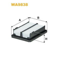 Фільтр повітряний WIX (WA9838)