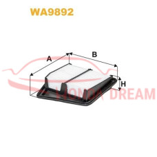 Фільтр повітряний WIX (WA9892) - 3