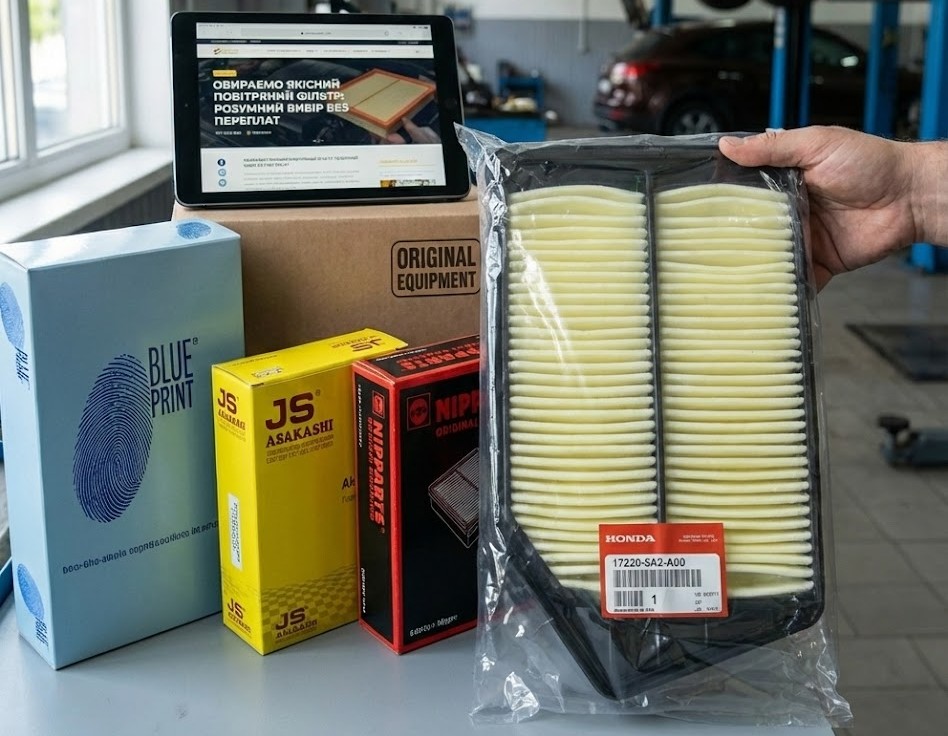 📝 Обираємо якісний повітряний фільтр: Розумний вибір для вашого авто