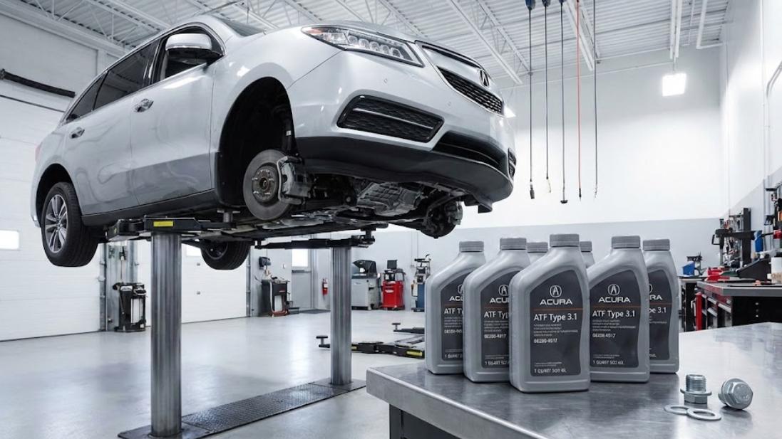 Заміна ATF в трансмісіях Хонда/Акура 9AT