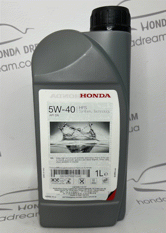 Олива моторна Honda HFS 5W-40, 1л (08232-P99E1LHE)