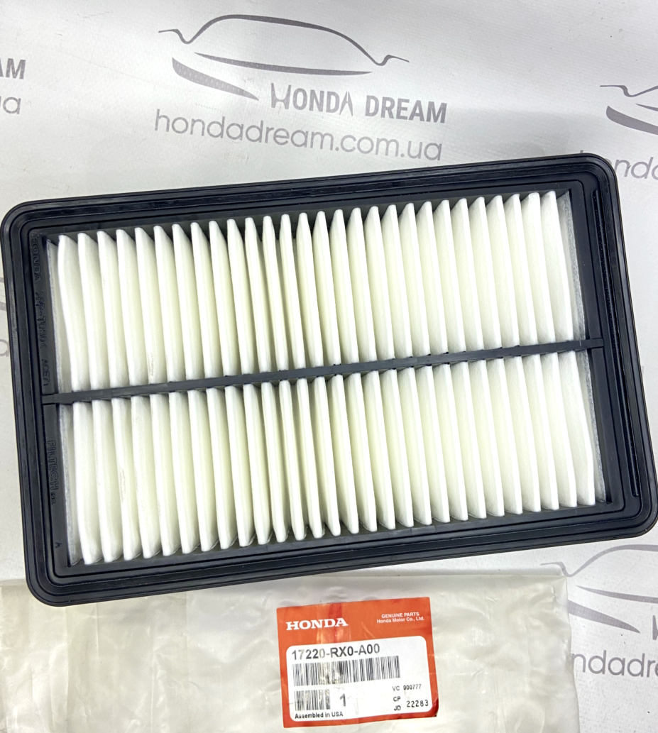 Фільтр повітряний (17220-RX0-A00)