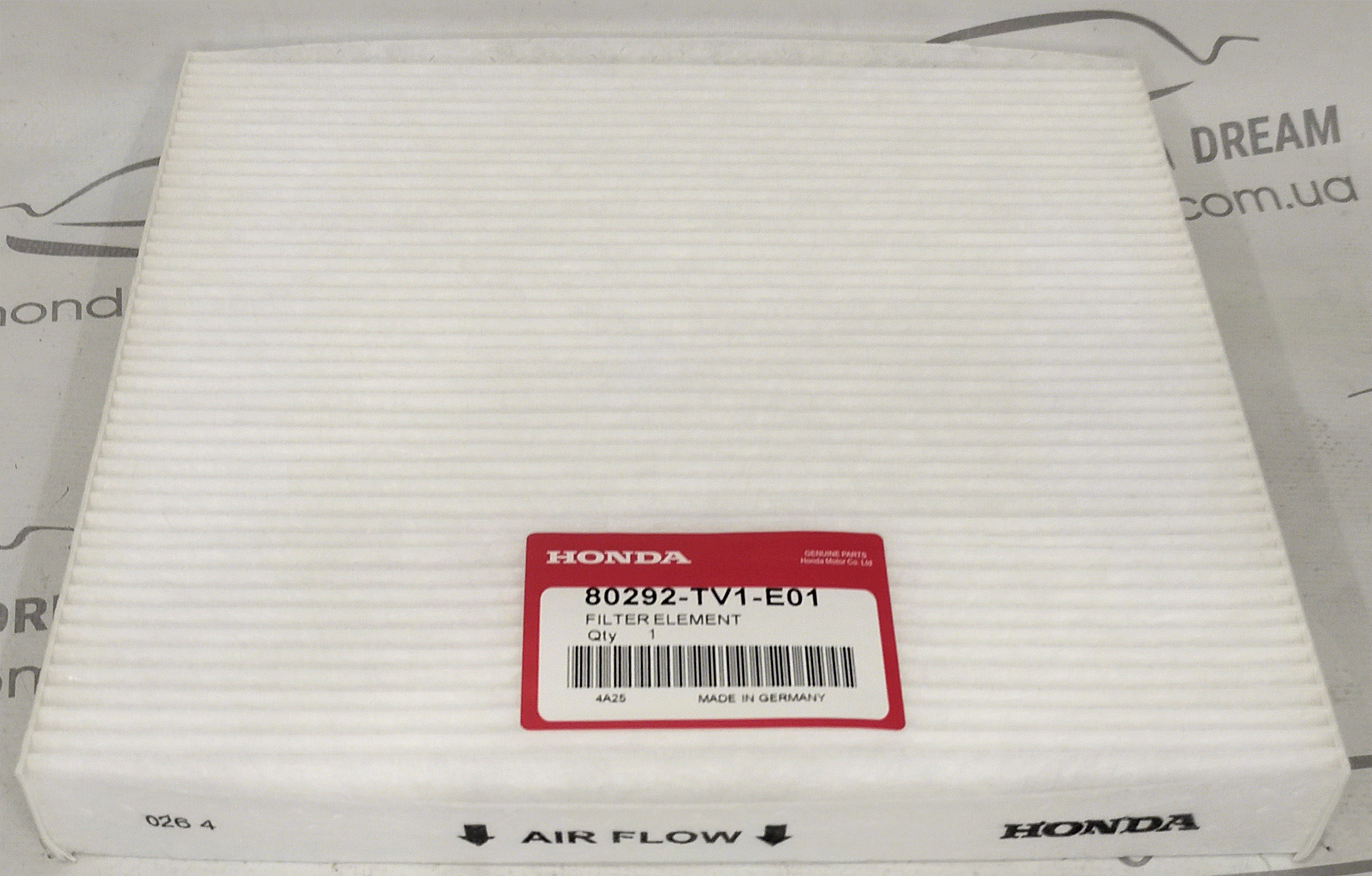 Фільтр системи вентиляції салону (80292TV1E01)