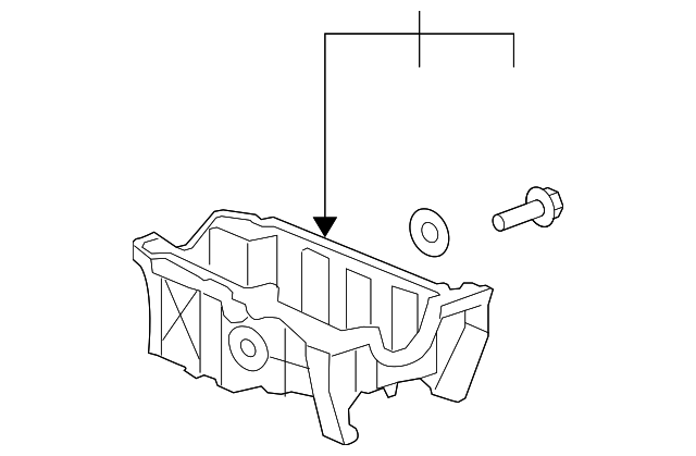 Піддон картера двигуна (11200RB0000)