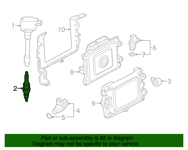 Свічка запалювання (12290-5PA-A01)