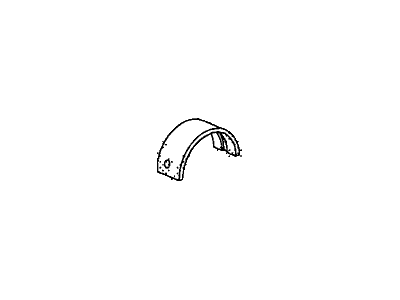 Вкладиш корінний, верхній (13326RZP003)