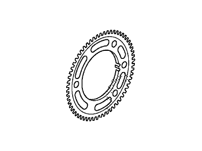 Імпульсна пластина колінчастого валу (136225A2A01)