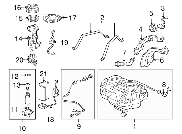 Фільтр паливний (16010-SDR-L30)