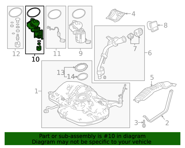 Фільтр паливний (17048-TEG-A00)