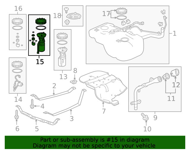 Фільтр паливний (17048-TG7-A10)