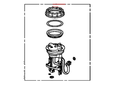 Фільтр паливний (17048-TK5-A00)