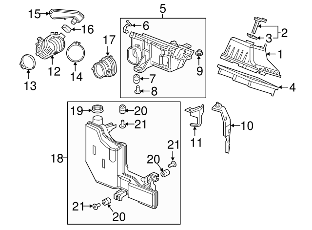 Фільтр повітряний (1722051BH00)