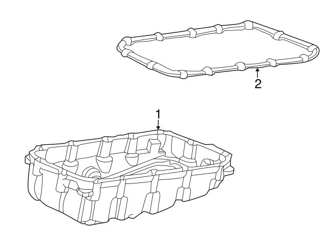 Прокладка піддону трансмісії (21814-PZC-000)