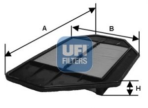 Фільтр повітряний UFI (3036000)