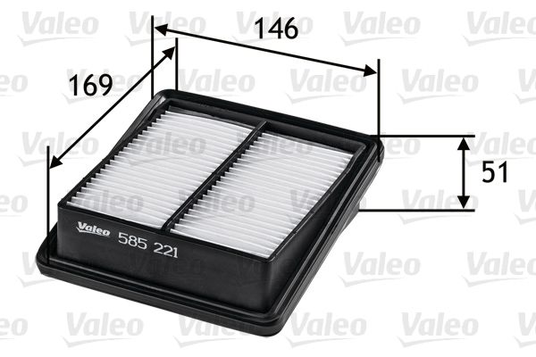 Фільтр повітряний Valeo (585221)