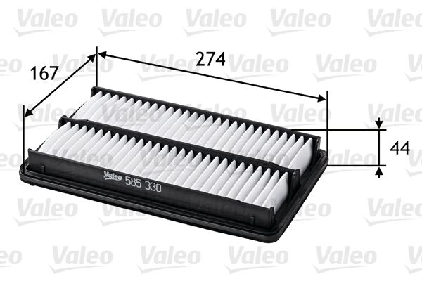 Фільтр повітряний Valeo (585330)