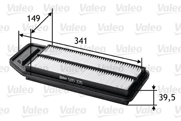 Фільтр повітряний Valeo (585335)