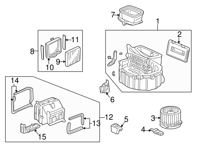 Фільтр системи вентиляції салону (79831-S04-003)