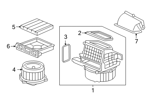 Фільтр системи вентиляції салону (80291-SAA-306)