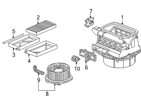 Фільтр системи вентиляції салону (80292-S5D-416)