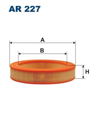 Фільтр повітряний Filtron (AR227)