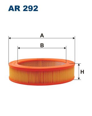 Фільтр повітряний Filtron (AR292)