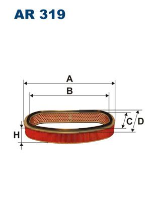 Фільтр повітряний Filtron (AR319)