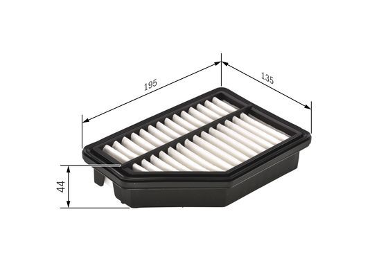 Фільтр повітряний Bosch (F026400161)