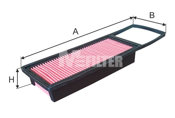 Фільтр повітряний Mfilter (K7111)