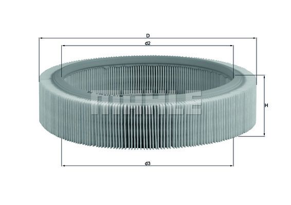 Фільтр повітряний Knecht (LX317)