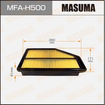 Фільтр повітряний Masuma (MFAH500)