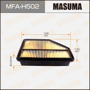 Фільтр повітряний Masuma (MFAH502)