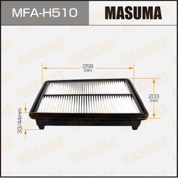 Фільтр повітряний Masuma (MFAH510)