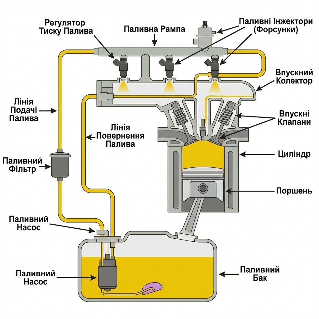 Бензинова паливна система