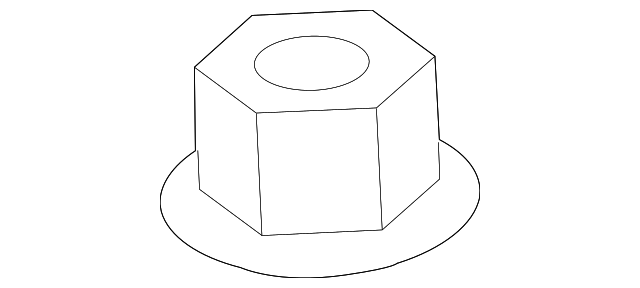 Гайка, 10mm (90365TBAA00)