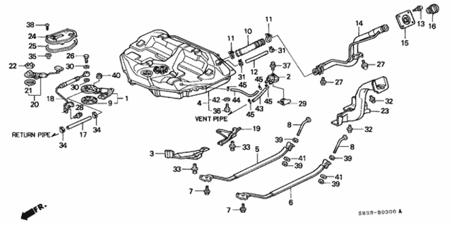 CLAMP, FUEL HOSE, 18 (90602SA7931)