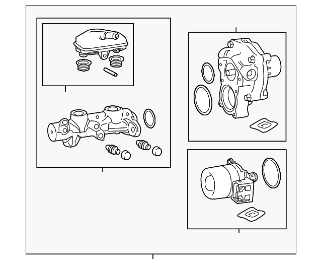 CYLINDER SET, TANDEM (57306TMBH01)